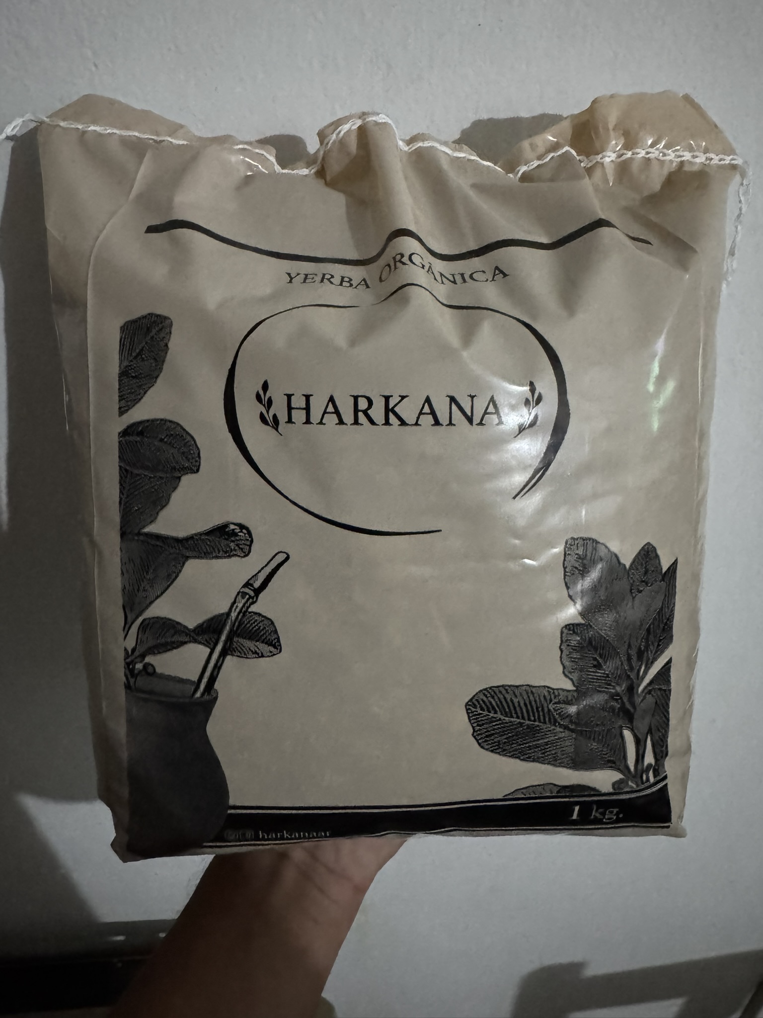 Bolsa Harkana Yerba Orgánica 1kg